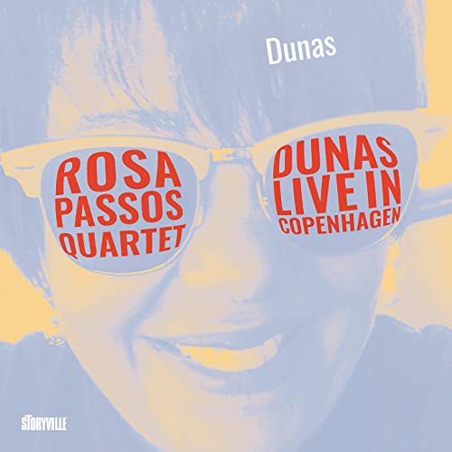 CD cover for Rosa Passos Quartet’s “Dunas – Live In Copenhagen” album.