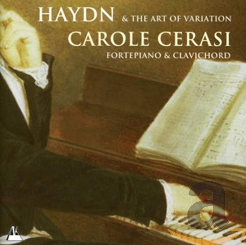 CD cover featuring a portrait of a man at a keyboard with sheet music.