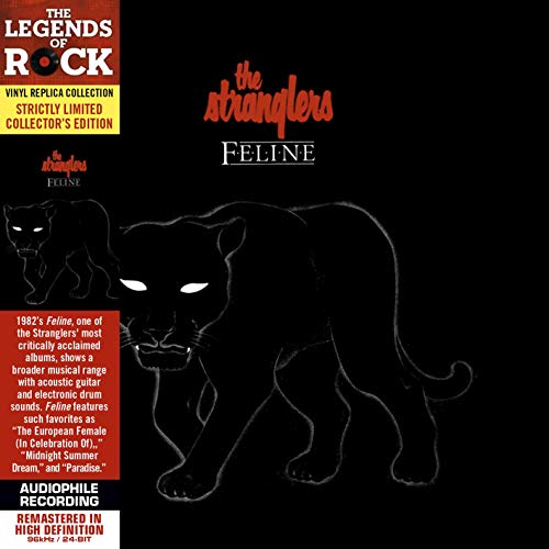 CD cover for The Stranglersā āFelineā album, featuring a black panther.