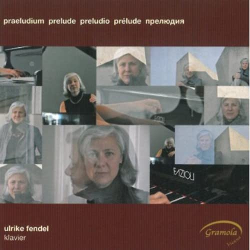 CD cover featuring pianist Ulrike Fendel in a collage of images.