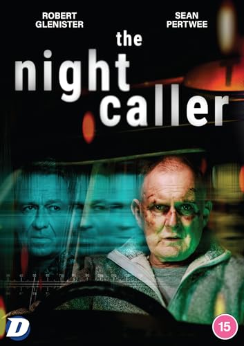 DVD cover for "The Night Caller" featuring two distressed men’s faces.