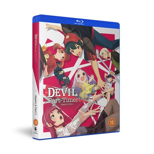 Blu-ray case for "Devil Is A Part-timer! Season 2" with anime characters.