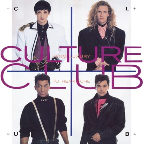 Culture Club album cover featuring four band members in 1980s fashion.