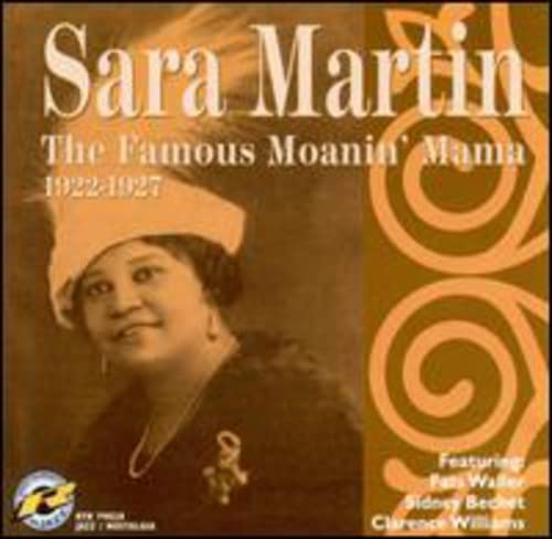 Sara Martin portrait on CD cover, 1922-1927 recordings.