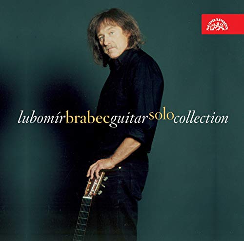 CD cover featuring guitarist Lubomir Brabec in a dark shirt.