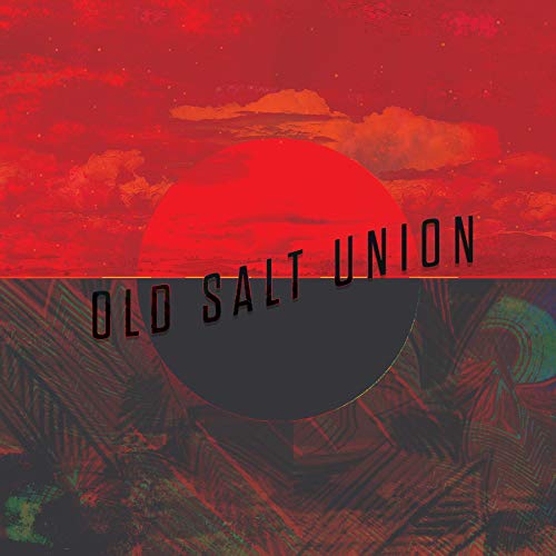 CD cover for Old Salt Union, featuring a red sun and dark text.