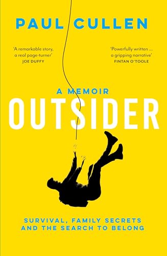 Book cover: silhouette of a falling person against a yellow and blue background.