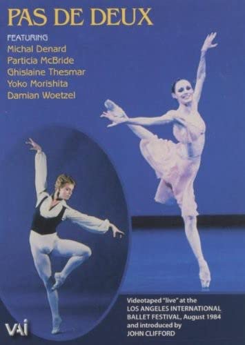 DVD cover featuring two ballet dancers in performance poses.