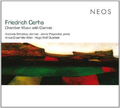 CD cover for chamber music featuring clarinet, with abstract art.