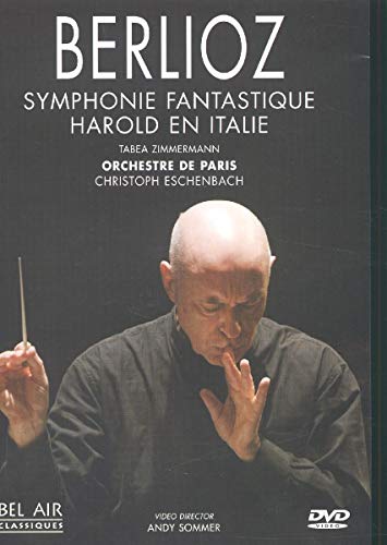 DVD cover featuring conductor Christoph Eschenbach and text "Berlioz Symphonie Fantastique".