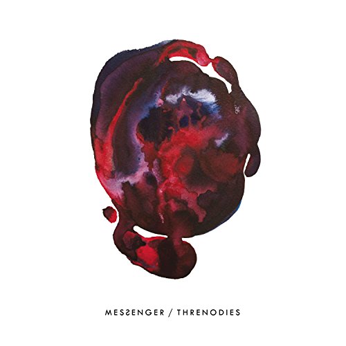 CD cover with abstract red and purple watercolor-like design.