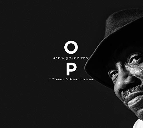 Black and white album cover featuring Alvin Queen and text “OP”.