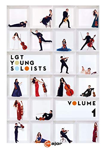 DVD cover featuring young musicians in dynamic poses within white grid squares.