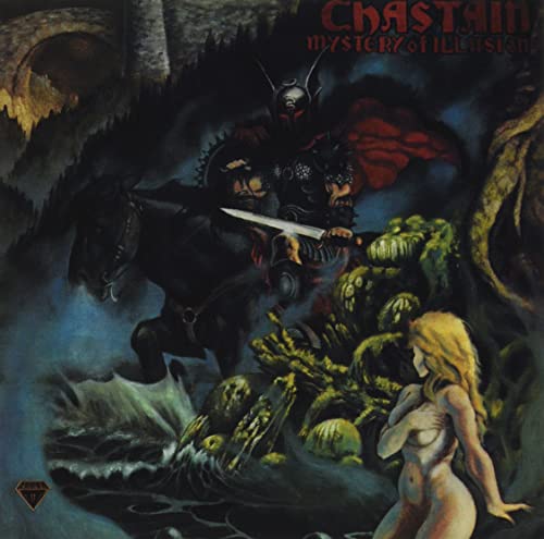 CD cover: dark fantasy art with knight, woman, and swirling smoke.