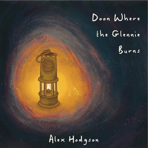 CD cover: painted lantern against a swirling, dark blue and orange background.