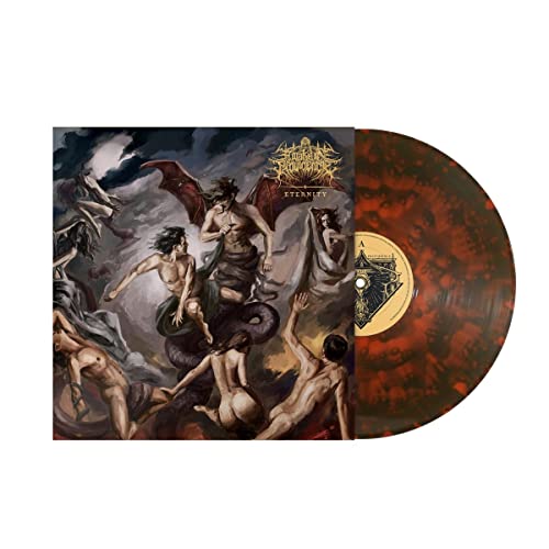 Vinyl record of "Eternity" by A Wake In Providence, with dramatic cover art.