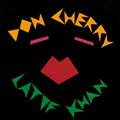 CD cover for Don Cherry & Latif Khan’s “Sangam,” abstract geometric design.
