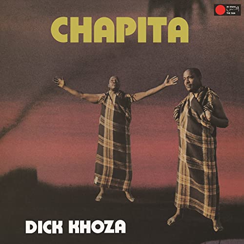 Vinyl record cover: Dick Khoza’s “Chapita” featuring a man in traditional attire.