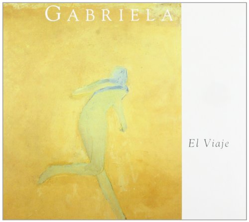 Album cover with a yellow painting of a figure and text El Viaje.