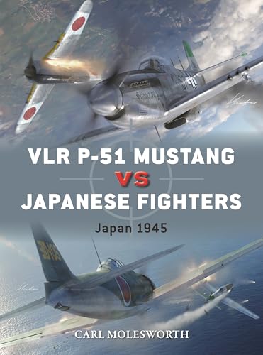 Book cover depicting a P-51 Mustang and Japanese fighter planes in aerial combat.