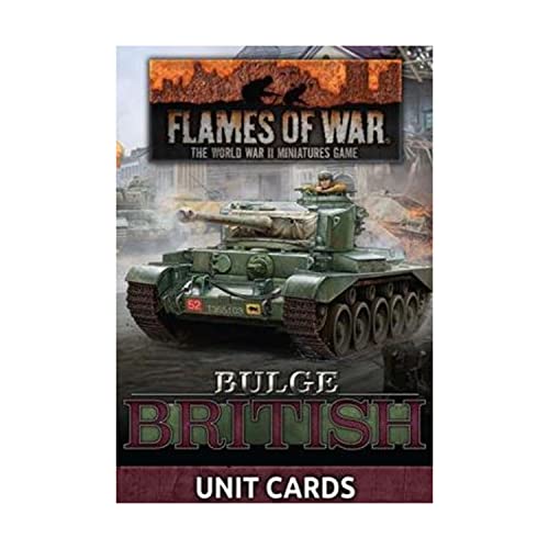 Bulge: British Unit Cards (66x Cards)