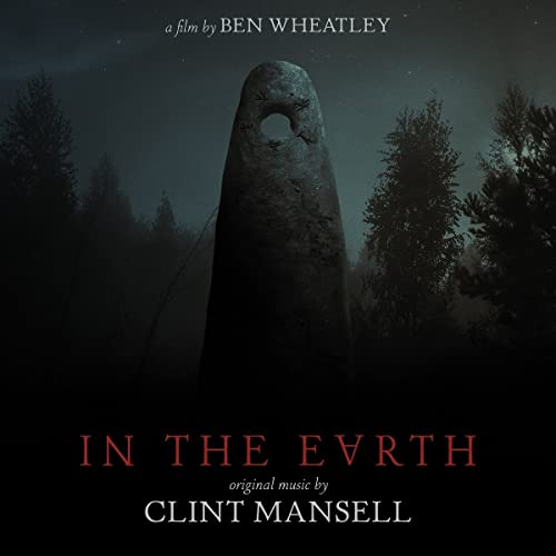CD cover for "In The Earth" soundtrack featuring a stone monolith.