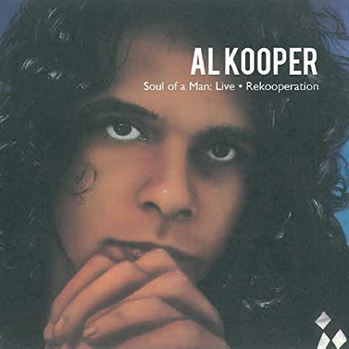 Al Kooper album cover: close-up portrait of a man with dark, curly hair.