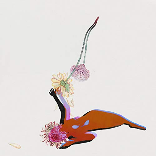Album cover: a stylized figure reaching for colorful flowers.
