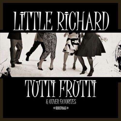 Little Richard album cover, “Tutti Frutti & Other Favorites,” with dancing figures.
