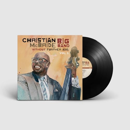 Vinyl record with album cover featuring Christian McBride and band illustration.