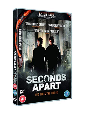 DVD cover for “Seconds Apart” featuring two men in a graveyard.