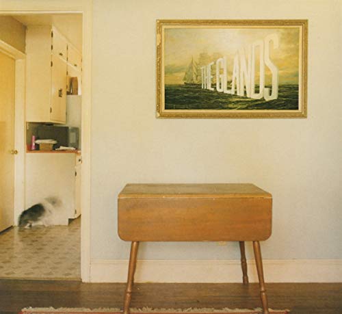CD cover art: a framed painting of clouds over water, titled "The Glands".