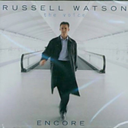 Russell Watson album cover: man in coat walking down a hallway.