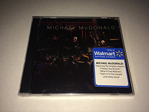 Michael McDonald "Live On Soundstage" CD with a Walmart sticker.