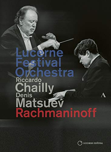 DVD cover featuring conductors Chailly and Matsuev, performing Rachmaninoff.