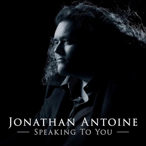 Portrait of Jonathan Antoine, album cover for "Speaking To You" vinyl.