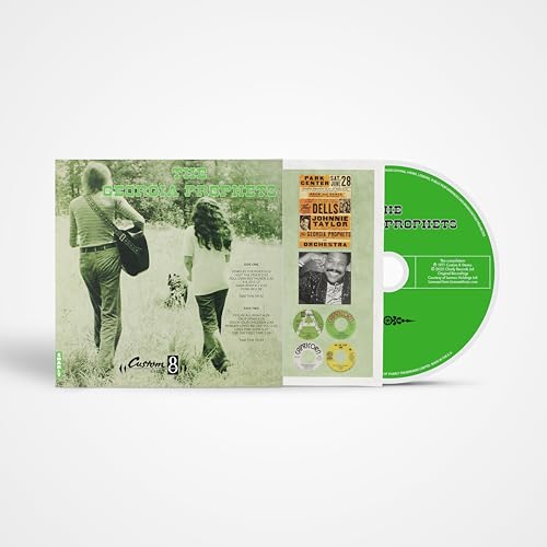 CD case for Georgia Prophets’ “Fever” album, featuring a couple walking.