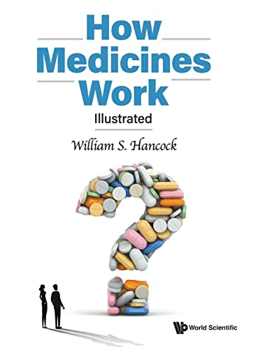 Book cover: "How Medicines Work: Illustrated" with pills forming a question mark.