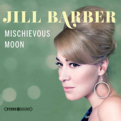 Jill Barber album cover, portrait of a woman with updo hairstyle.