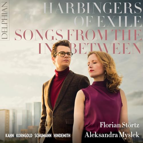 CD cover featuring portraits of Florian Stortz and Aleksandra Myslek.