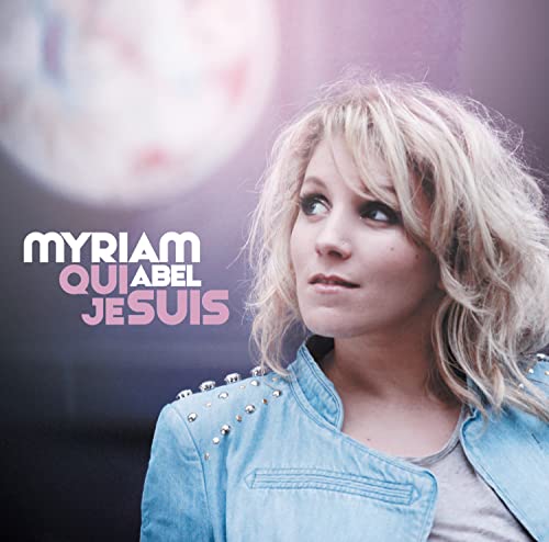 CD cover featuring blonde woman looking upwards, with text "Myriam Qui Abel Jesus".