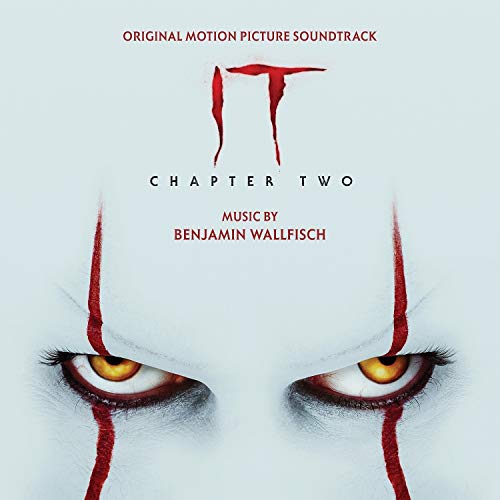“It Chapter Two” soundtrack CD cover with intense, glowing yellow eyes.