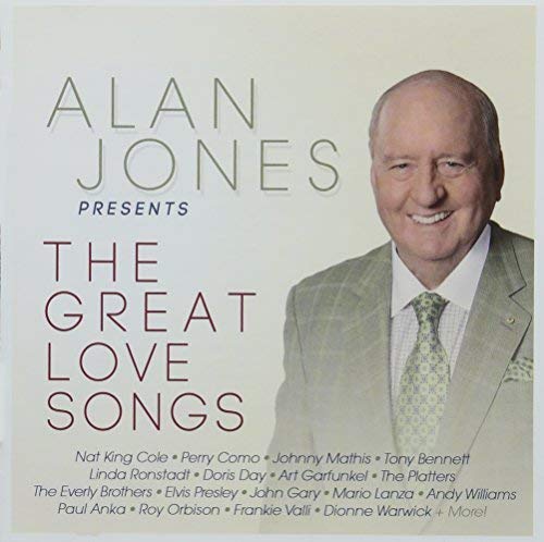 CD cover featuring Alan Jones and a list of singers.