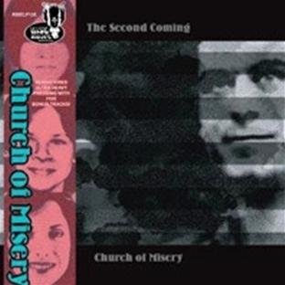 Vinyl album cover for Church Of Misery’s “The Second Coming” with portraits.