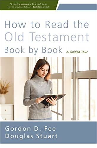 Book cover: woman reading near a window, title "How to Read the Old Testament.