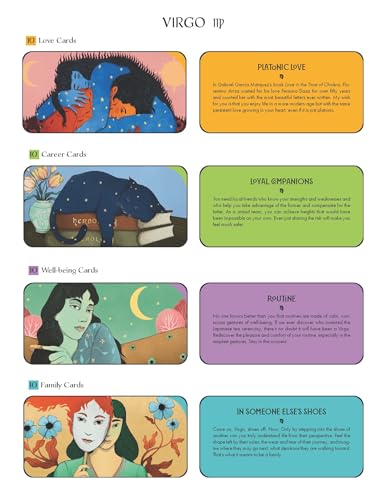 Virgo Pocket Zodiac Cards : 40 Magical Messages from the Stars