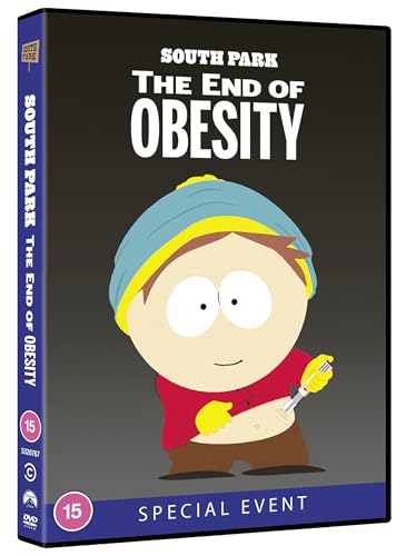 DVD cover for “South Park: The End of Obesity” featuring Butters.