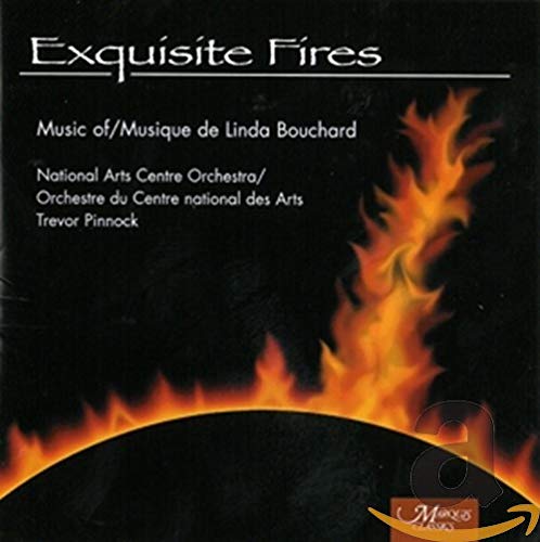 CD cover for "Exquisite Fires" featuring flames and text details.