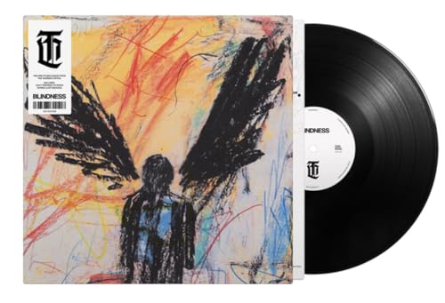 Vinyl record of The Murder Capital’s “Blindness” with abstract cover art.