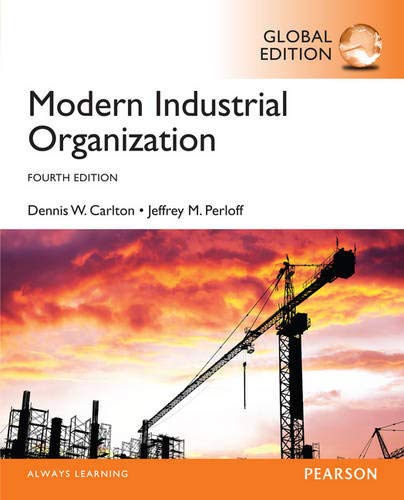 Modern Industrial Organization, Global Edn, 4Th Edn